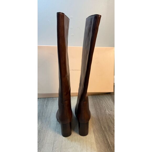 Loeffler Randall Goldy Espresso Tall Boot Size 8.5 $695 - Picture 6 of 13